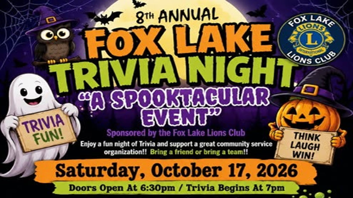 8th Annual Fox Lake Trivia Night 